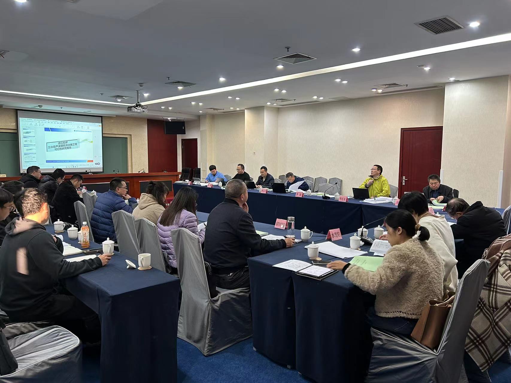 三臺(tái)縣蘆溪河堤可研報(bào)告審查會(huì)