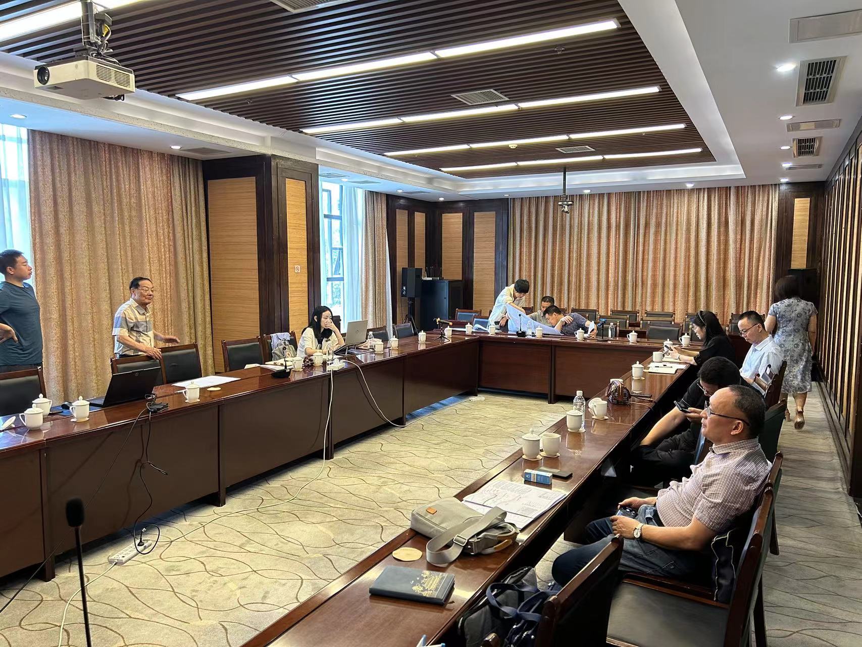 涪江右岸大英縣回馬防洪治理工程可研復(fù)核會(huì)議